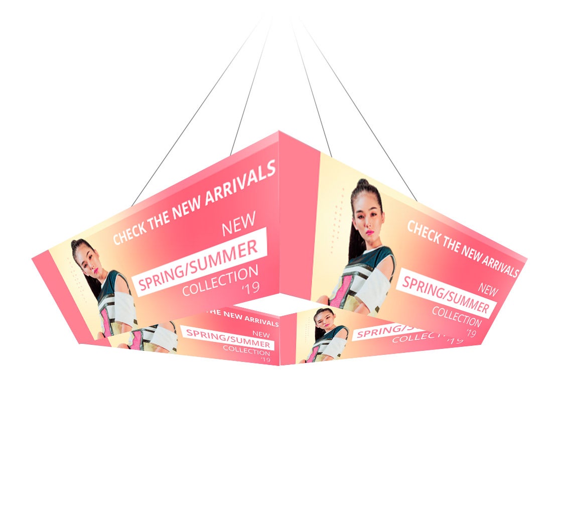 Sky Tube Tapered Square Hanging Banners