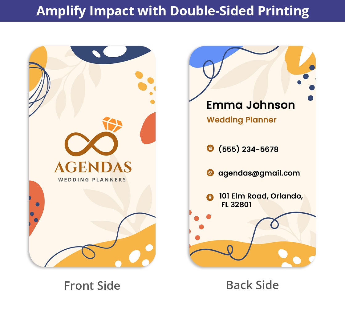 Rounded Corners Business Cards