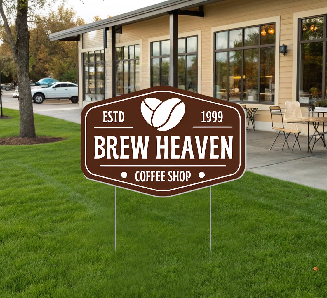 Die-Cut Yard Signs