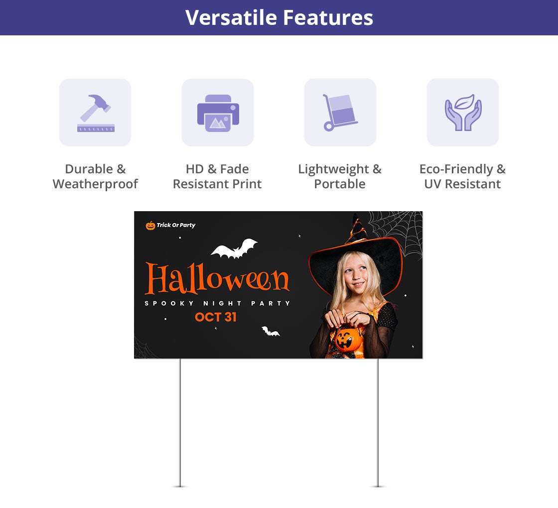 Halloween Yard Signs