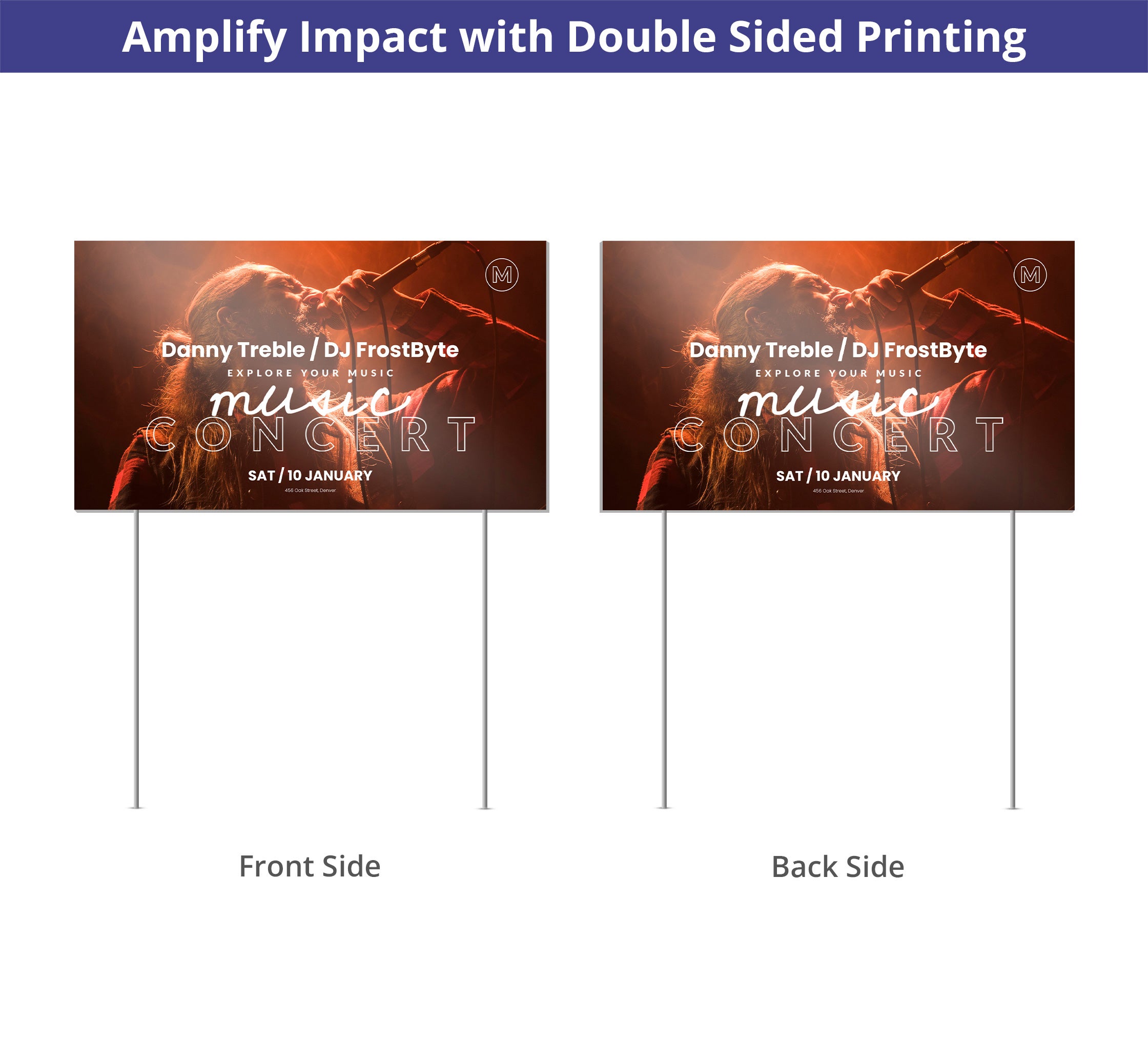 Reflective Custom Yard Signs